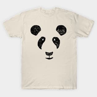 Panda bear face simple graphic T-Shirt